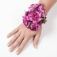 Purple and Pink Carnation Wrist Corsage