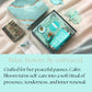 Spa Gift Set - Calm and Bloom Deluxe - Teal Spa Gift Box with Towel Bear