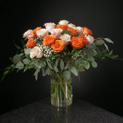  24 Roses / Vase / Fancy