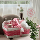 Spa Gift Basket - Peony Cloud - Premium Pink