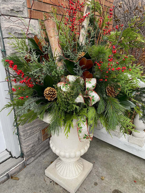 Outdoor Festive Planter 