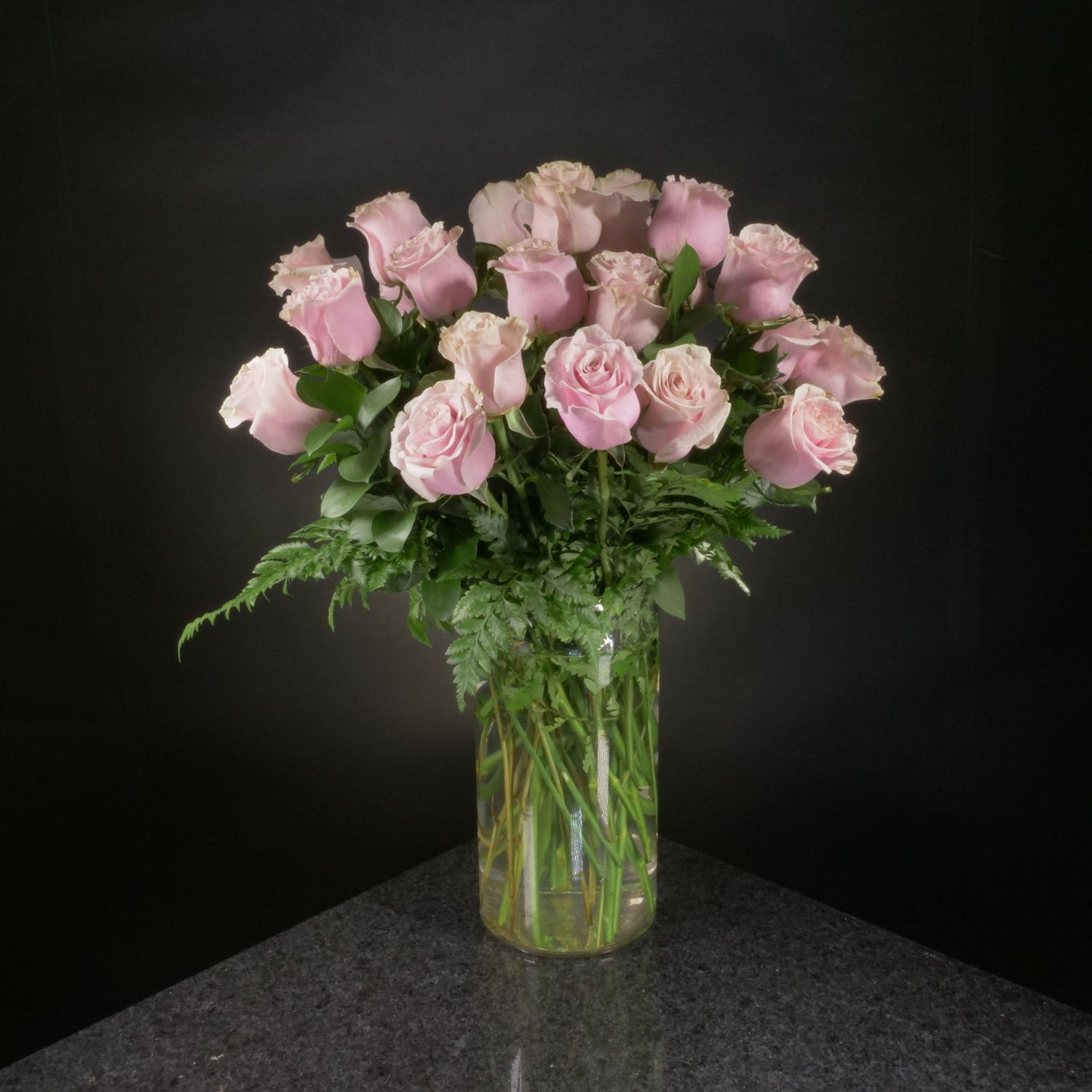  24 Roses / Vase / Basic