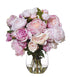 Pink & White Peonies in a Vase