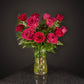  12 Roses / Vase / Basic